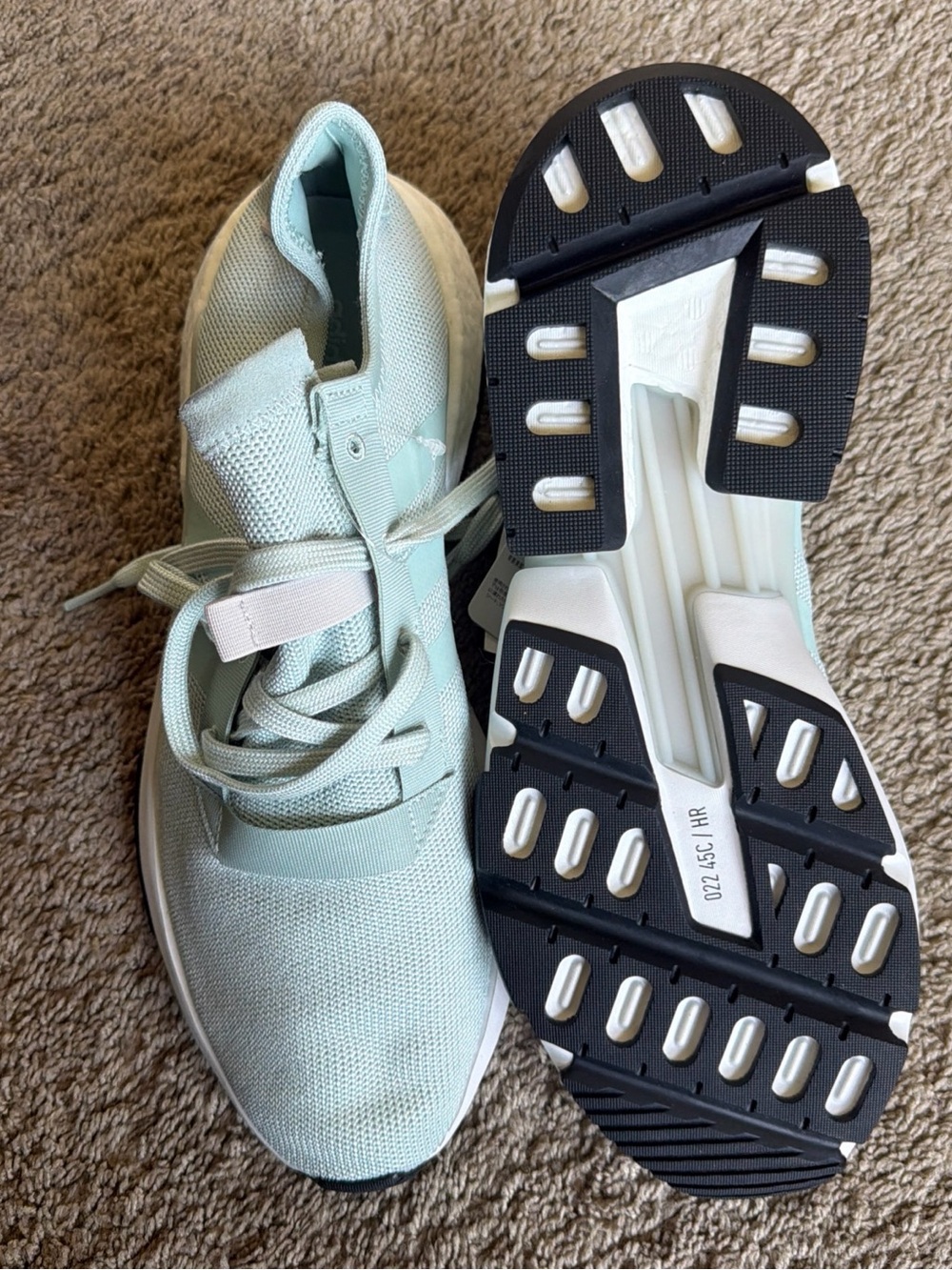 adidas Men’s  Light Mint Athletic Sneakers - Picture 5 of 6